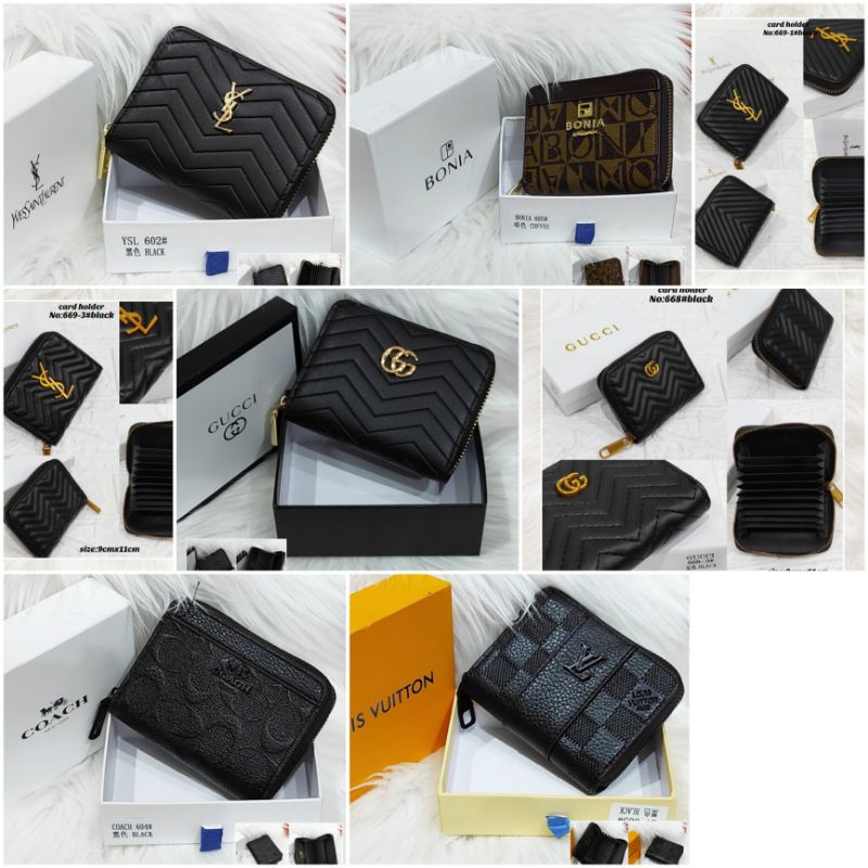 Wallet Import / Dompet Kartu Import Free Box Bahan Super