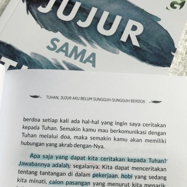 [SMM. 801303] Buku Jujur Sama Tuhan - Buku Revy Halim (Buku Rohani Kristen)