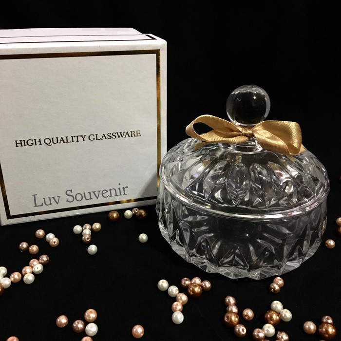 Toples kristal toples permen kaca