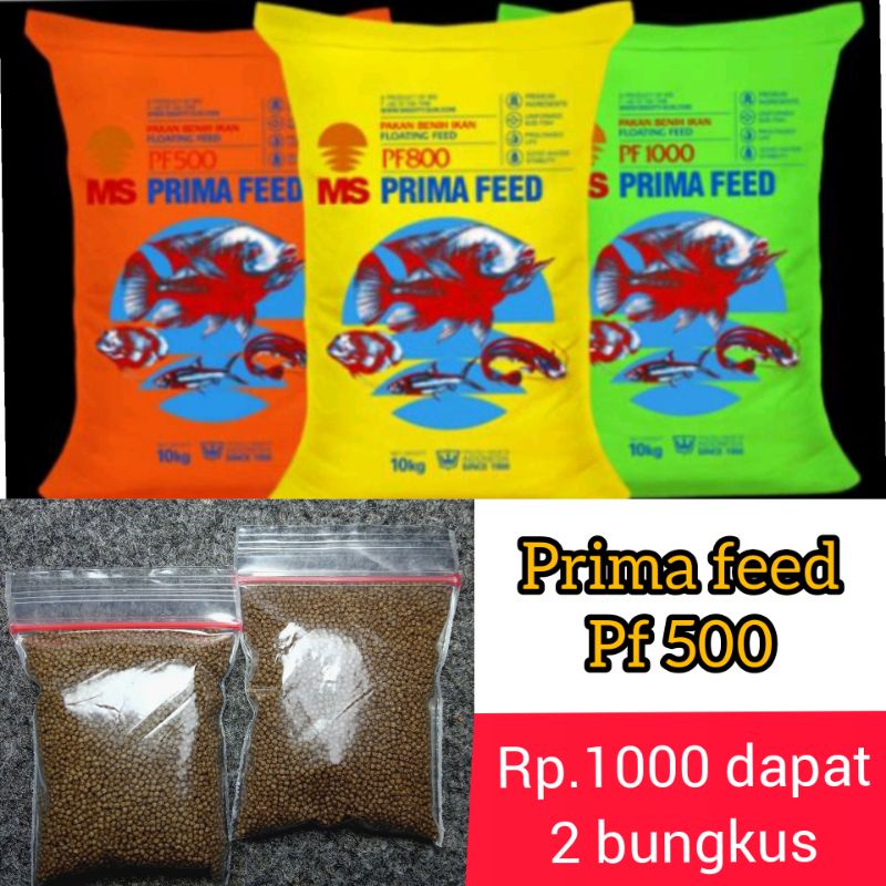 PAKAN IKAN CUPANG|PAKAN GUPPY|PAKAN IKAN HIAS|PF 500
