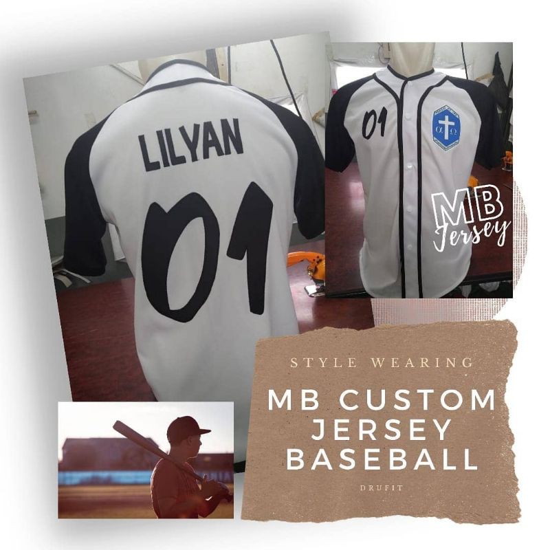 Jersey Baseball Costum / Costum Jersey Baseball / Jersey baseball  Pria / Jersey Baseball Big size