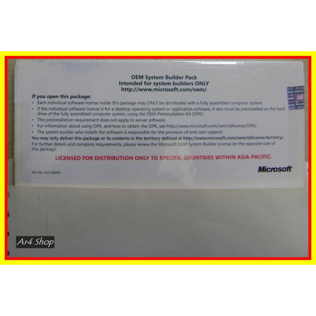 Windows 7 Home Premium Oem 64Bit