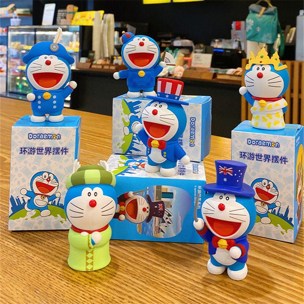 Lanfy Doraemon Koleksi Model Amina Jepang Mainan Dekorasi Action Figure