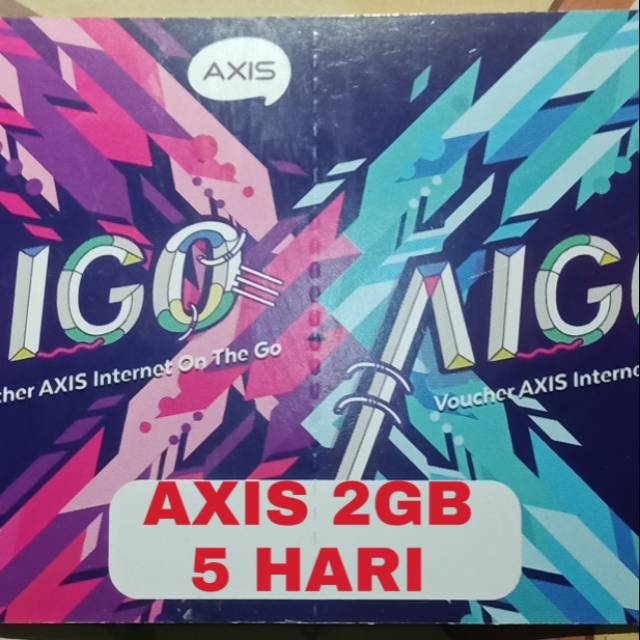 Voucher axis aigo 2gb 5 hari