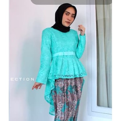 Atasan Kebaya Brokat Aurora 4 Macam Warna