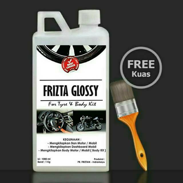 Pengkilap Ban satu Liter  Pengkilap Body Literan Mobil Motor Semir Ban