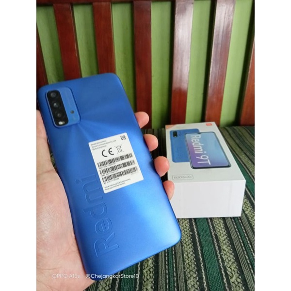 Redmi 9T 6/128 Fullset Original (Second)