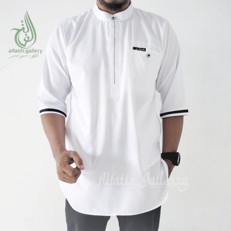 Koko kurta terbaru lengan 3/4 bahan toyobo fodu