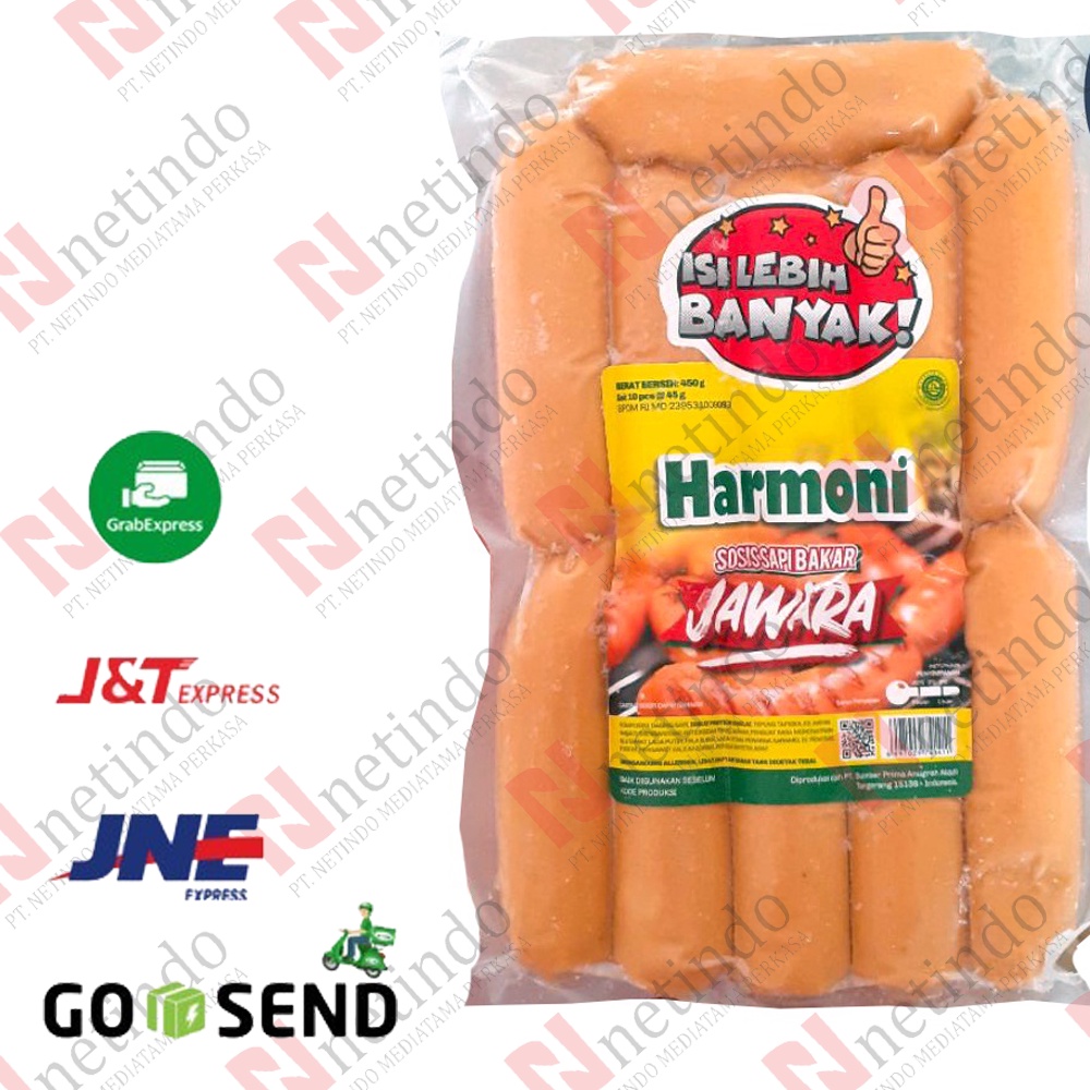 

Harmoni Sosis bakar Jawara 500gr