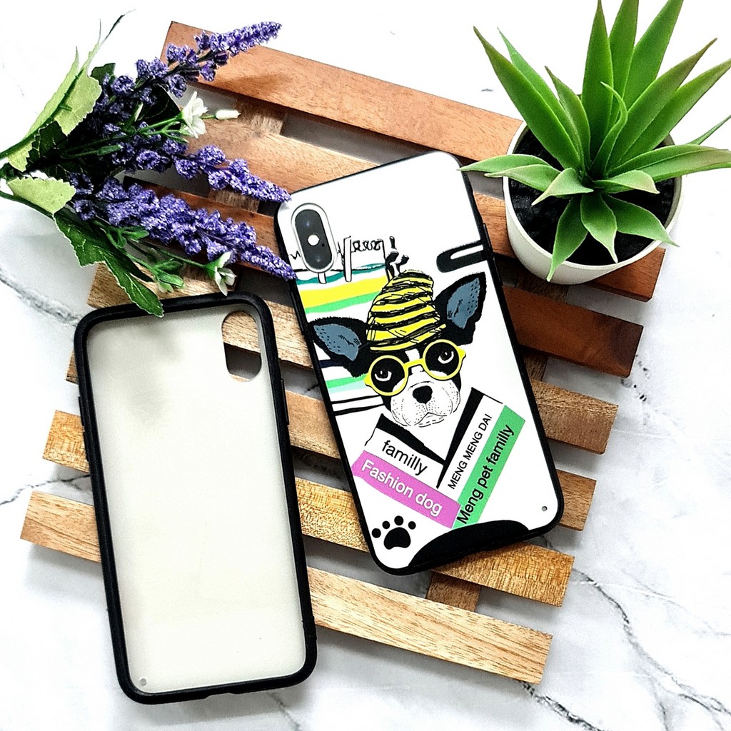 [ BUY 1 GET 1 FREE ] FDS - IPHONE 5 5G 5S 6 PLUS 7 PLUS 8 PLUS X XS | cute DOG SERIES Soft Hard Case Embos UV