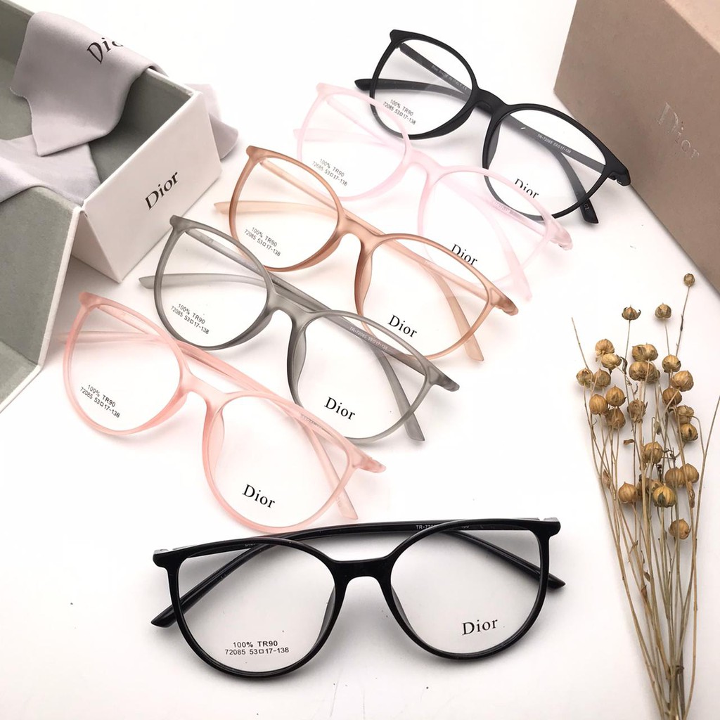 Frame kacamata  lentur cateye oval 72085
