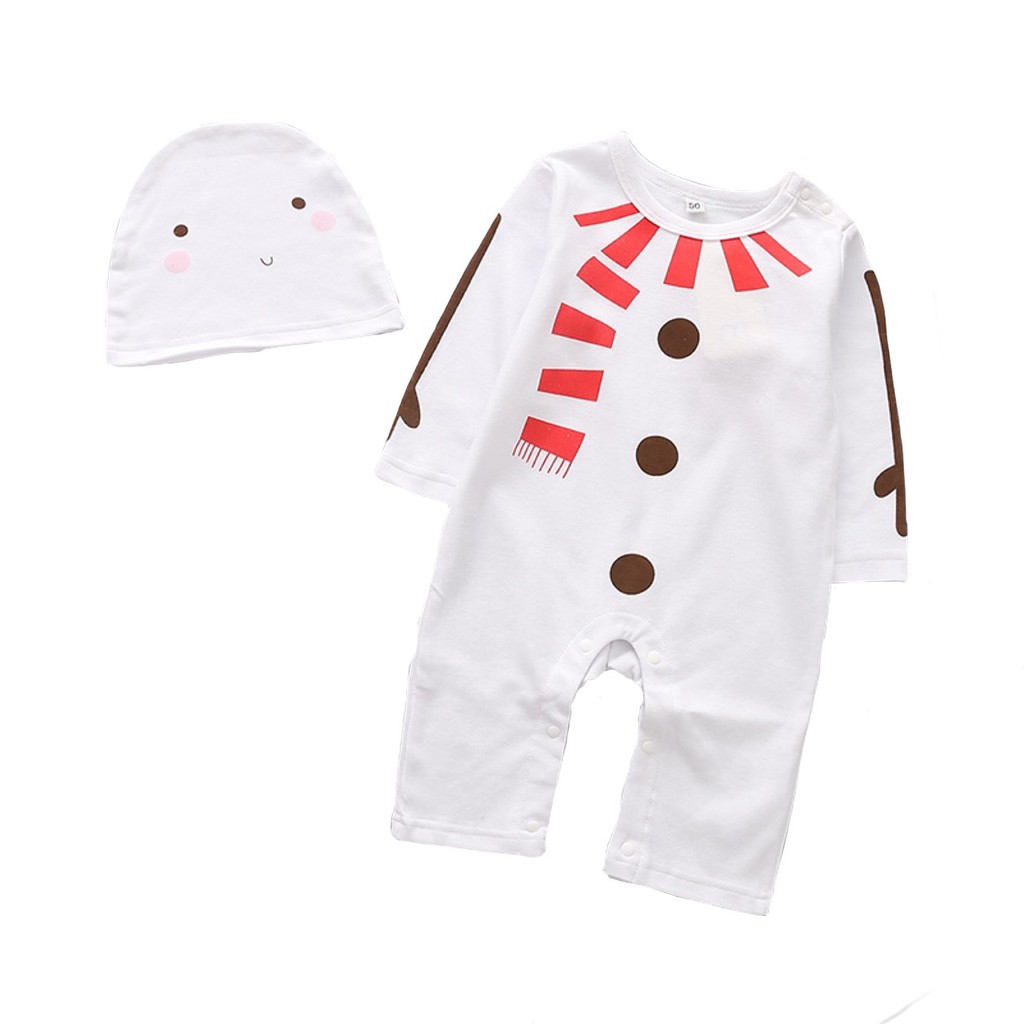 Baju Natal Anak | Setelan Natal Anak | Romper Christmas Snowman A