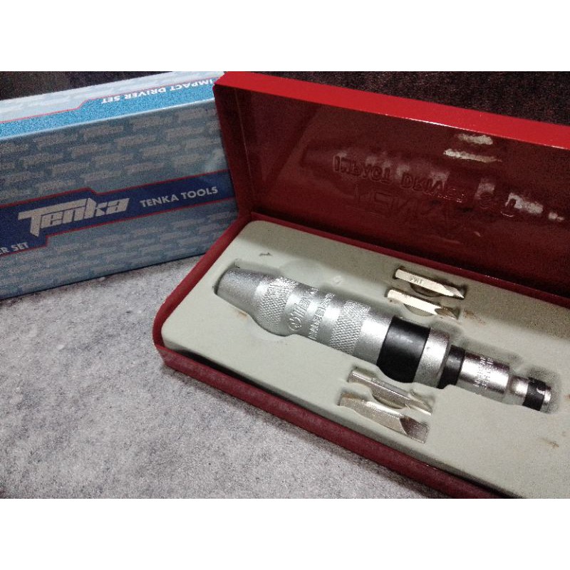 Obeng Ketok / Impact Screwdriver Set 4Pcs TENKA