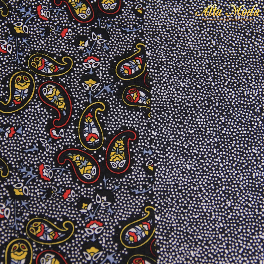 

Alta Moda Katun Motif Hitam Motif Polkadot Putih & Ikan (1M)