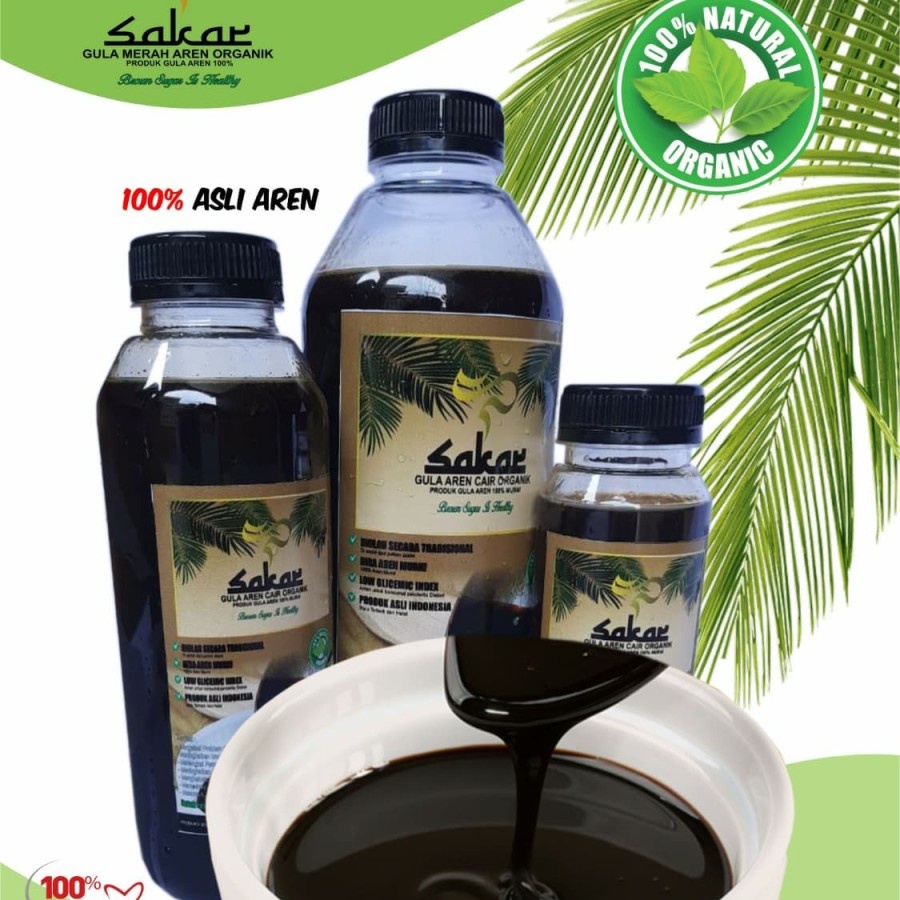 

Gula Aren Kawung Cair 500gr / 100% Asli Organik