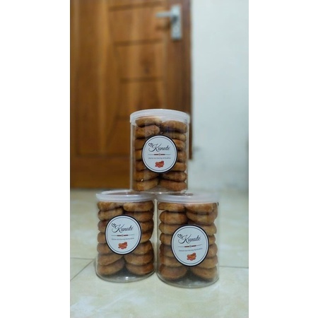 

kue kering roti kacang kunute toples 500ml