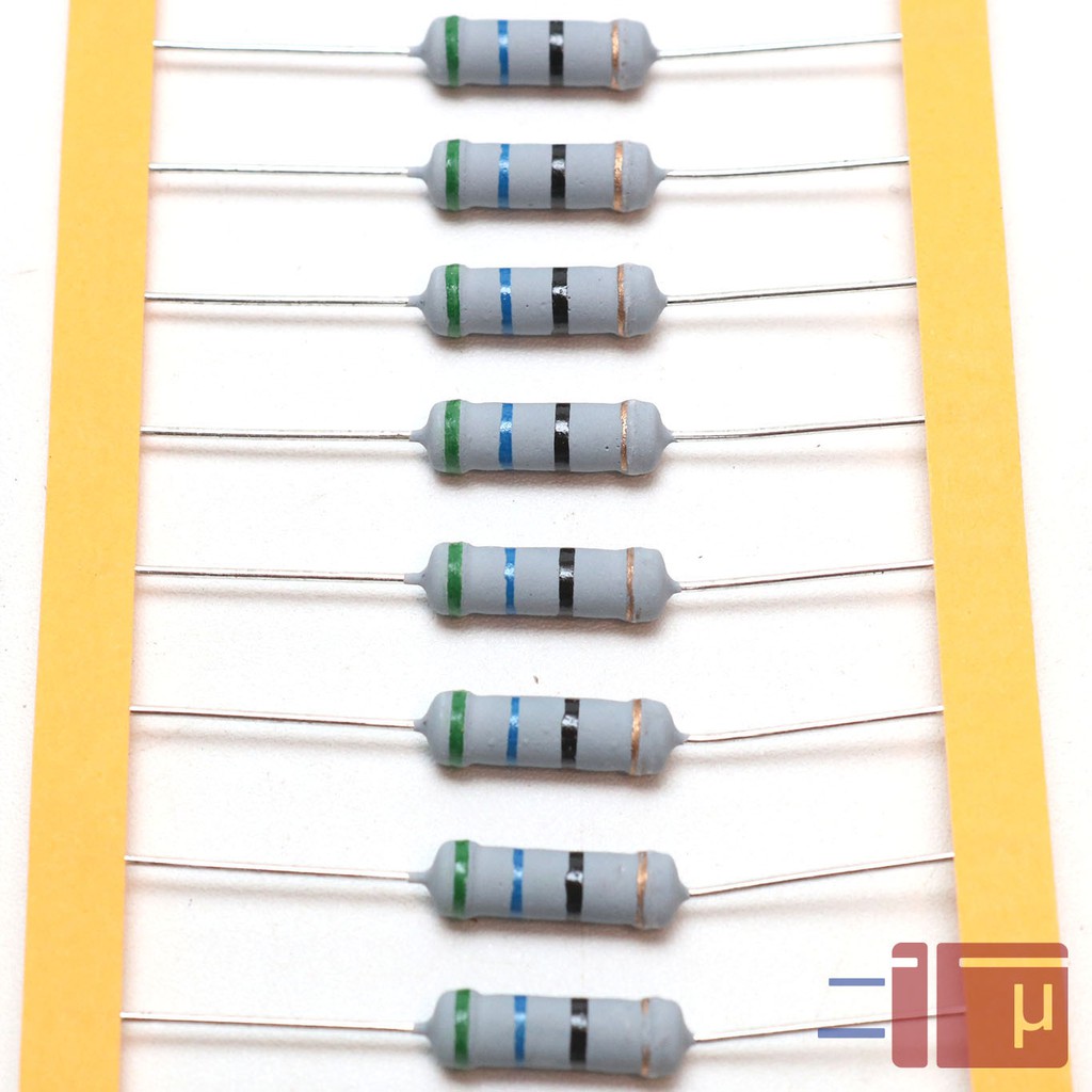 Resistor 56R 56 Ohm 2W Metal Oxide 5% Taiwan Kaki Tembaga