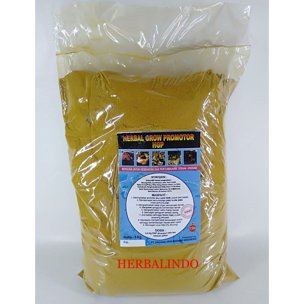 HERBAL GROW PROMOTOR ( HGP ) UNTUK KESEHATAN dan PERTUMBUHAN TERNAK