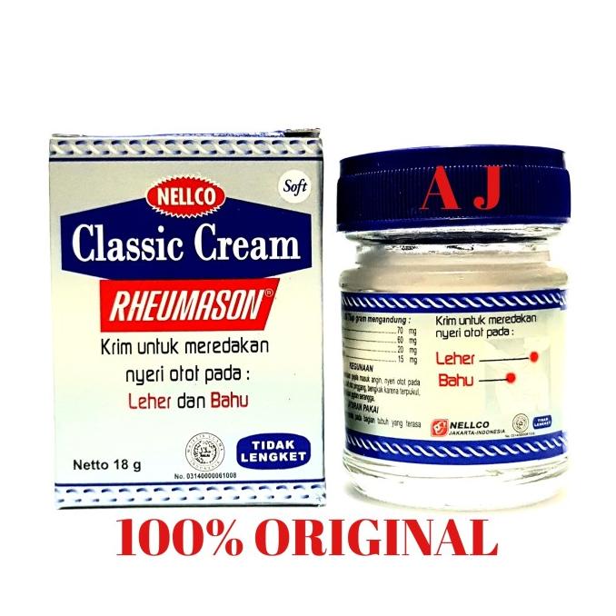 Balsem Rheumason classic Cream 18 gr - Krim Pereda Nyeri Otot