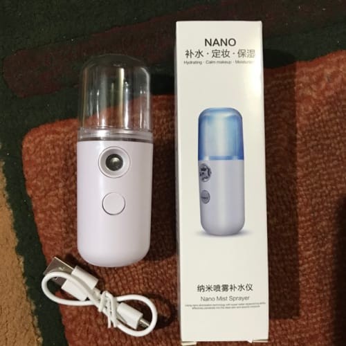 COD Nano Spray Portable Mini USB/Mist Sprayer Pelembab Wajah Perawatan Wajah Nano Spray Face moisturizing Atomization Nano Spray Wajah