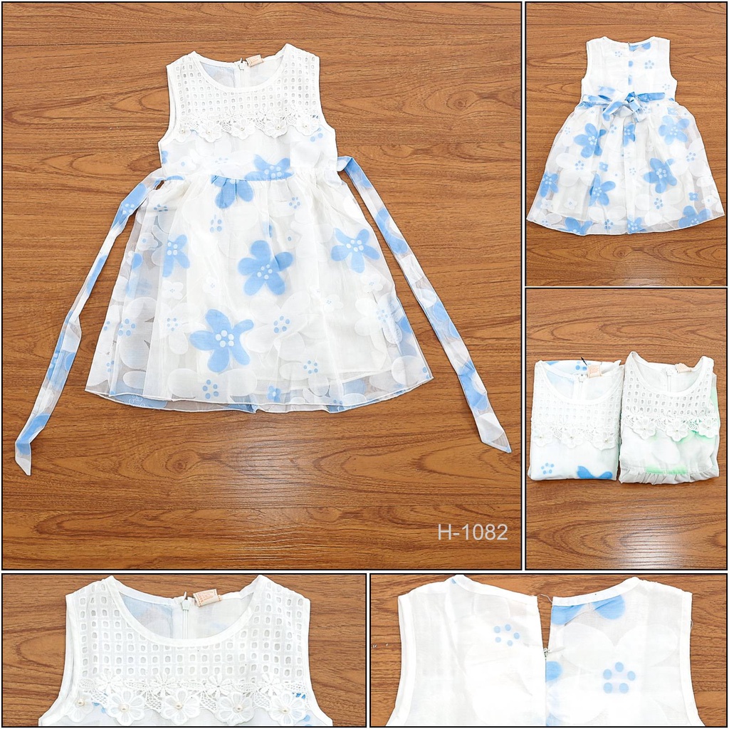 [008001082] Gaun Pesta Anak Cewek Tanpa Lengan XiXiBaoBei 12-14