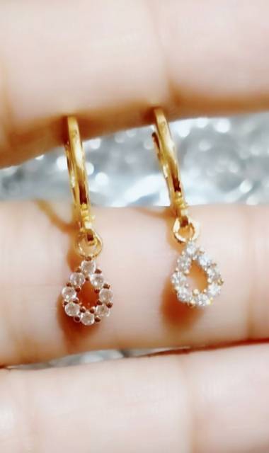 Anting xuping dewasa permata cantik