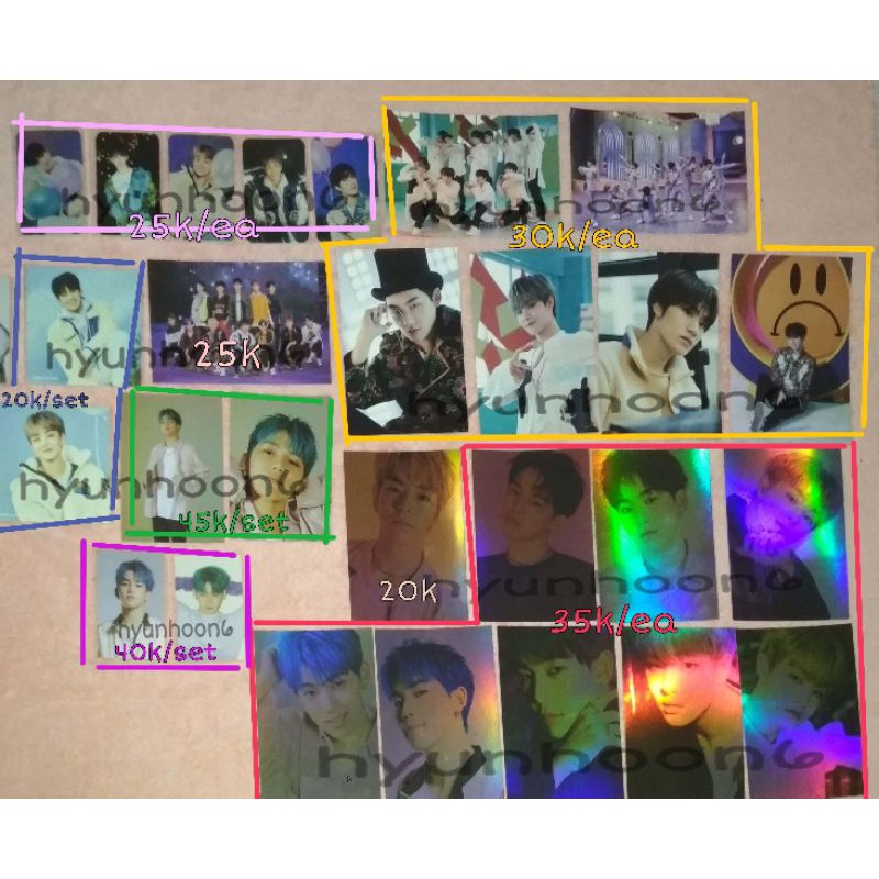 [READY] PC Photocard Postcard Treasure lyric card diy kit kihno keyring my treasure