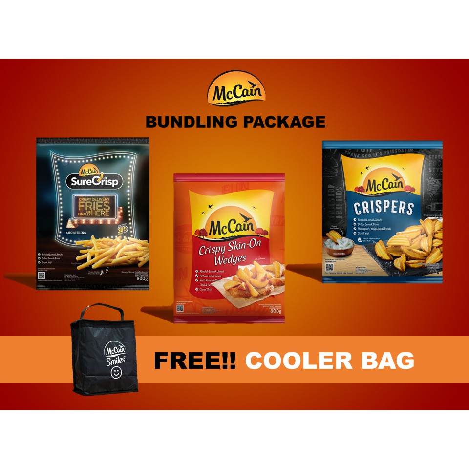 

[BUNDLE]Kentang McCain Party Pack 400Gr-800Gr Paket #3 - JB