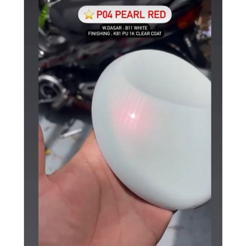 SAPPORO ULTIMATE P04 PEARL RED Merah Mutiara Transparan Cat Semprot Pylox Pilox