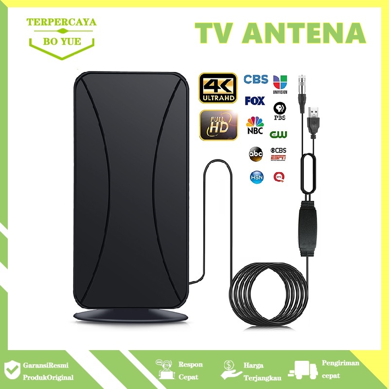 1080P HDTV Antenna Booster Portable Indoor Digital TV Antennas HDTV DTMB HD ATSC TV Antenna ISDB Set-Top Box Antenna ANTENA STICK TV-HIGH GAIN Untuk Indoor Dan Outdoor