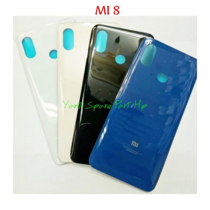 Backdoor Tutup Belakang Xiaomi Mi8 Mi 8 Original New