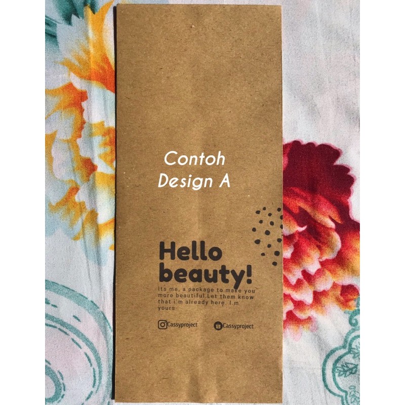 

(MIN 50PCS) CUSTOM AMPLOP COKLAT PACKAGING/ PENGIRIMAN OLSHOP/ KRAFT/ SAMSON