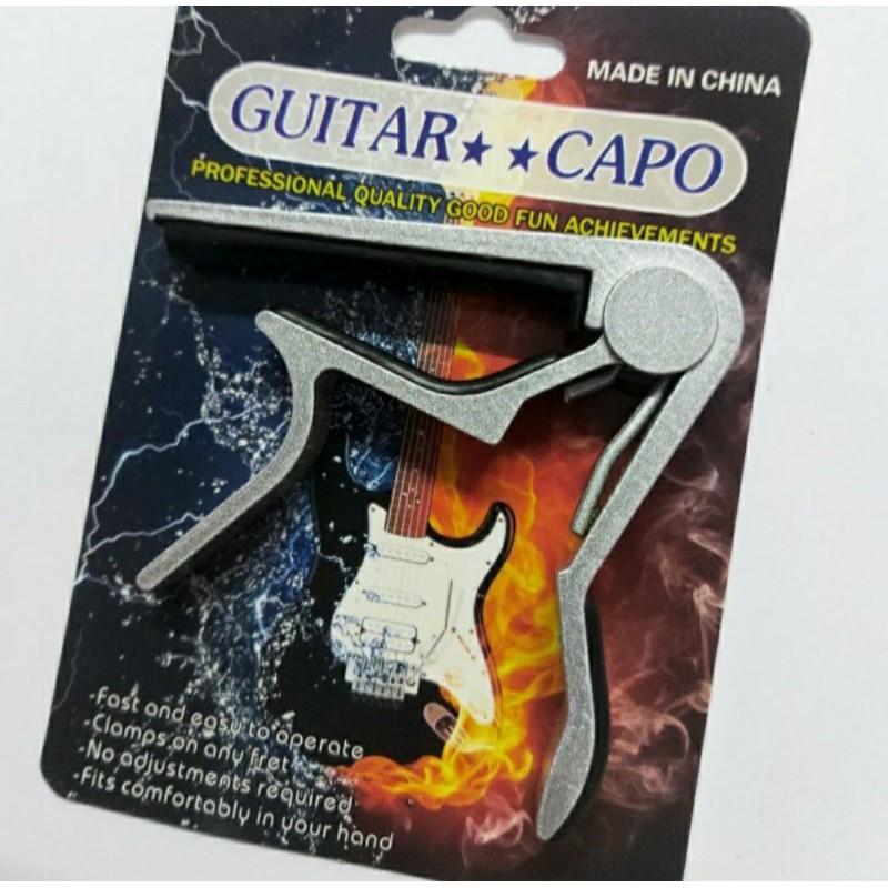 Capo gitar /ukulele / penjepit senar / penjepit gitar aluminum alloy