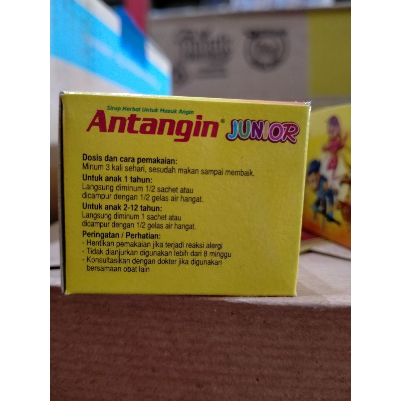 antangin junior,per box.