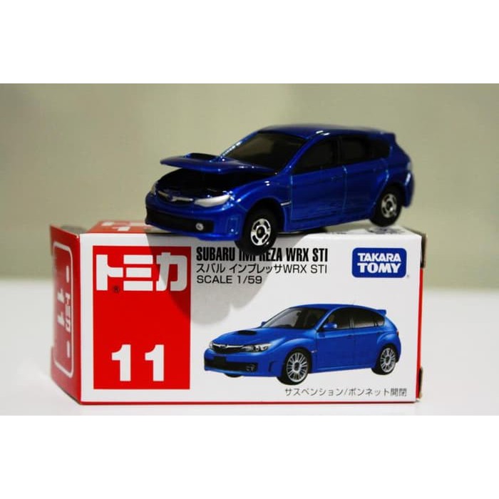 tomica subaru impreza wrx sti