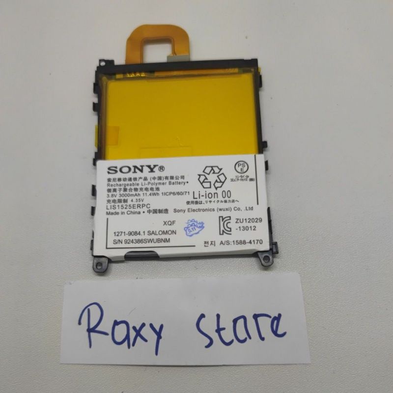 BATTERY BATERAI BATRE SONY XPERIA Z1 BIG LIS155ERPC ORIGINAL