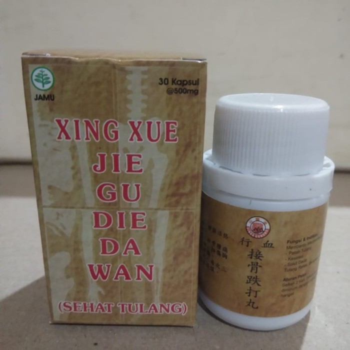 XING XUE JID GU DIE DA WAN MENGOBATI PATAH TULANG. LUKA DALAM