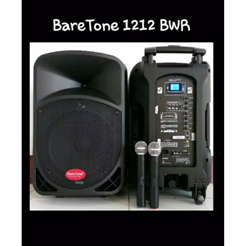 Speaker portable Baretone12 bwr