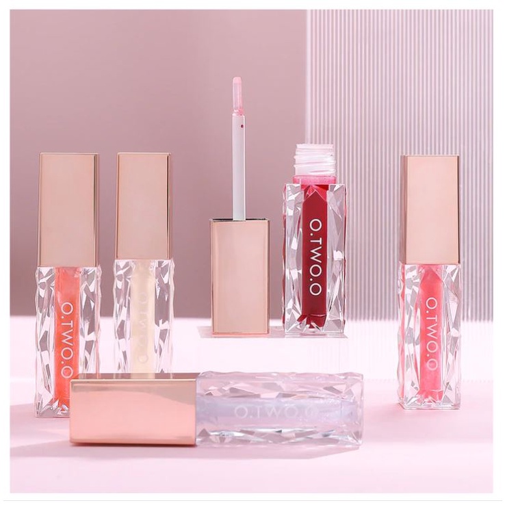 (READY &amp; ORI) O.TWO.O Otwoo Crystal Clear Berry Lip Gloss Lipgloss 1014