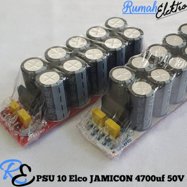 Kit PSU 10 Elco JAMICON 4700uf 50V Berkualitas