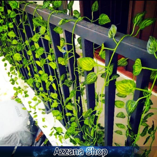 Daun Rambat Plastik Semangka / Daun Hias Plastik Semangka / Daun Rambat Hias Plastik Semangka