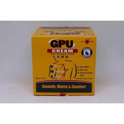 Gpu Krim 150 gr / 250 gr / - Gpu Krim Hot 120gr - Balsem Gosok Pijat Urut