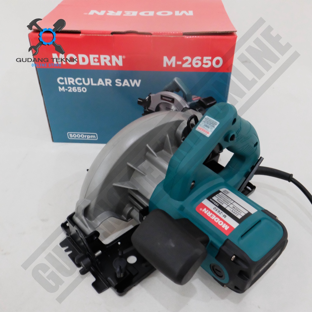 Modern M2650 / Circular Saw Modern M 2650 Mesin Potong Gergaji Kayu 7&quot; Modern