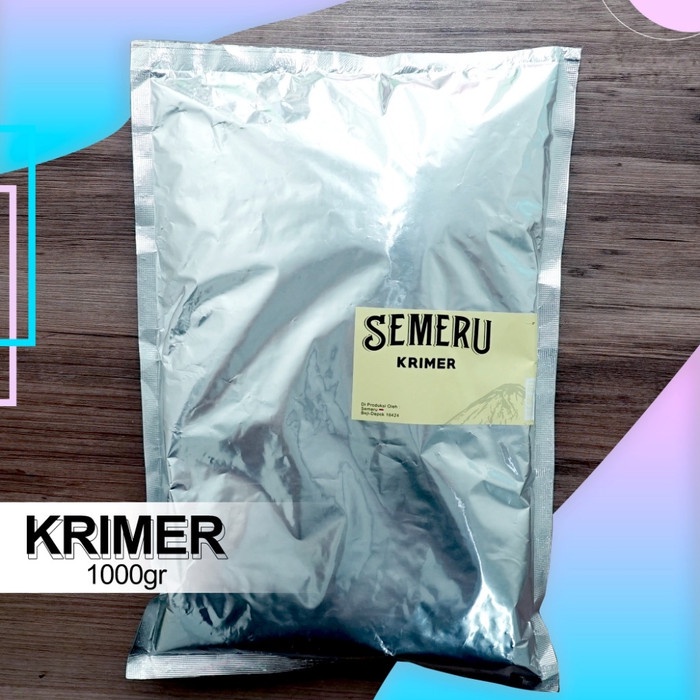

Krimer- Krimer Bubuk Creamer 1 Kg / 500Gr / 250 Gr / Semeru Sirup - 1 Kg -Krimer.