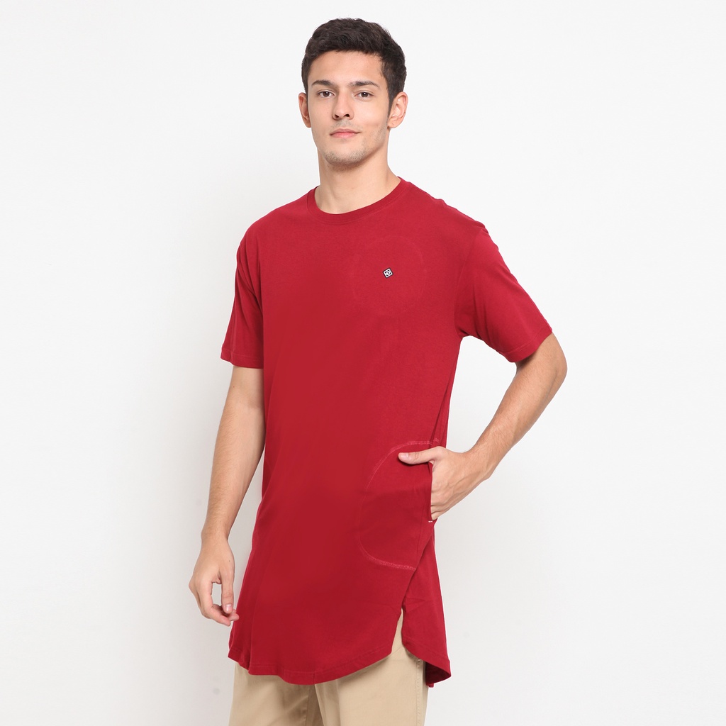 Hisyam Kaos Kurta Pria Pendek K004