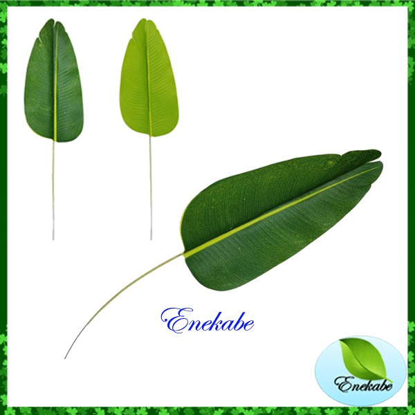 Daun Monstera Palsu Plastik Philodendron Daun Artificial Skandinavian Daun Pisang Artifisial