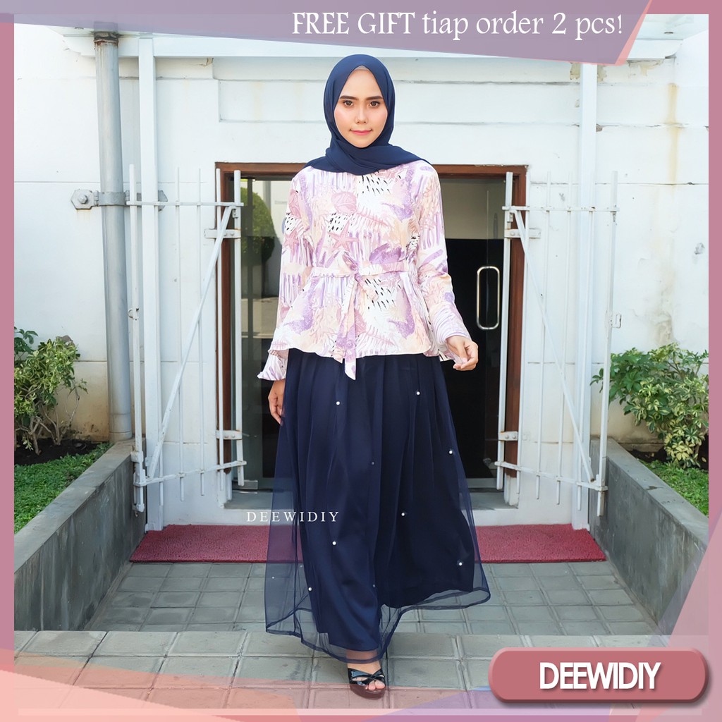 Rok Tutu Cantik Rok Pesta Mewah - TUTU PEARL SKIRT DEEWIDIY