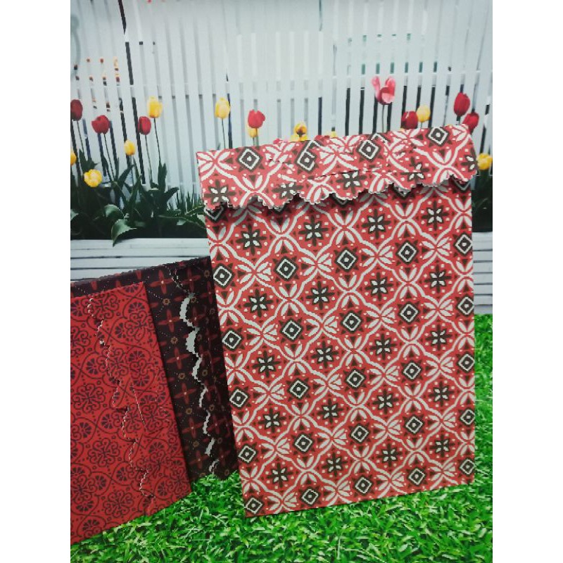 

Kertas Kado Instan SEDANG seri BATIK- Model Bergelombang