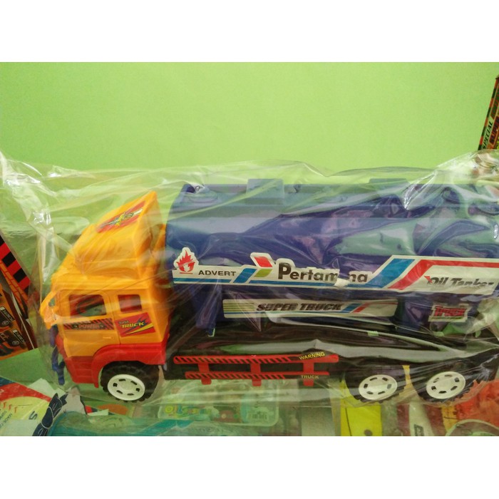 Mainan Anak Mobil Tangki dan Mobil Box