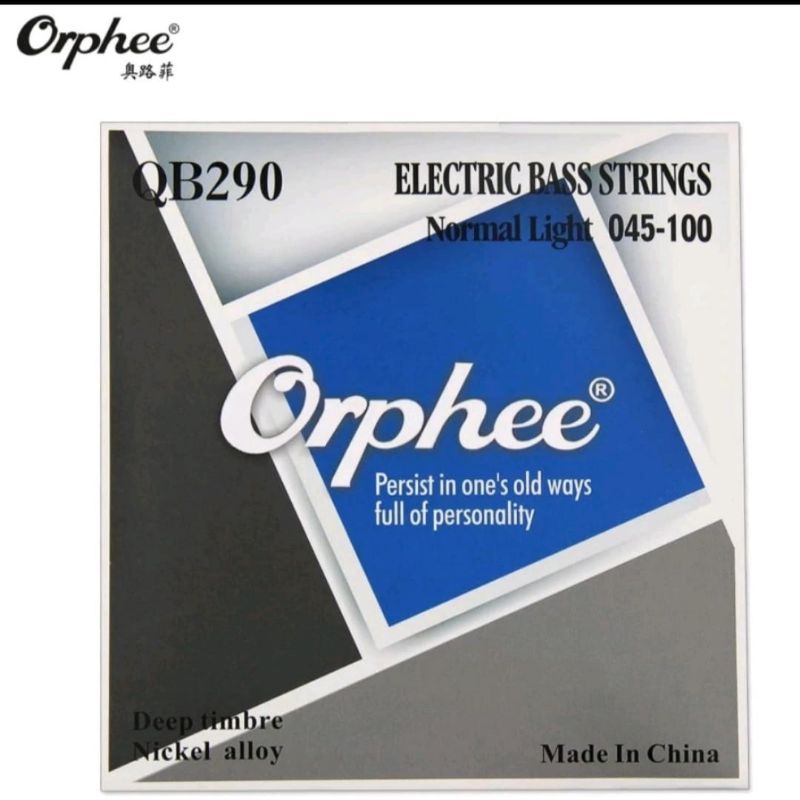 SENAR BASS ORPHEE 4 SENAR QB290 ORIGINAL